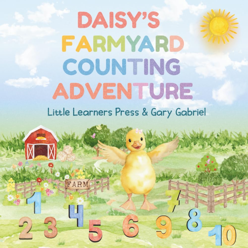 Daisy's Farmyard Counting Adventure: Numbers 1–10 Practice for Preschool & Pre-K
