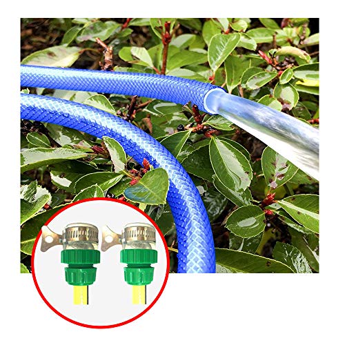 Preisvergleich Produktbild Blauer PVC-Schlauch, Geflochtenes Hochleistungsschlauch Rohr Für Die Bewässerung Von Gärten Und Autos Senden Sie Zwei Kunststoffverbindungen, Rohr Innendurchmesser 11,5 Mm (25-40 M),40M