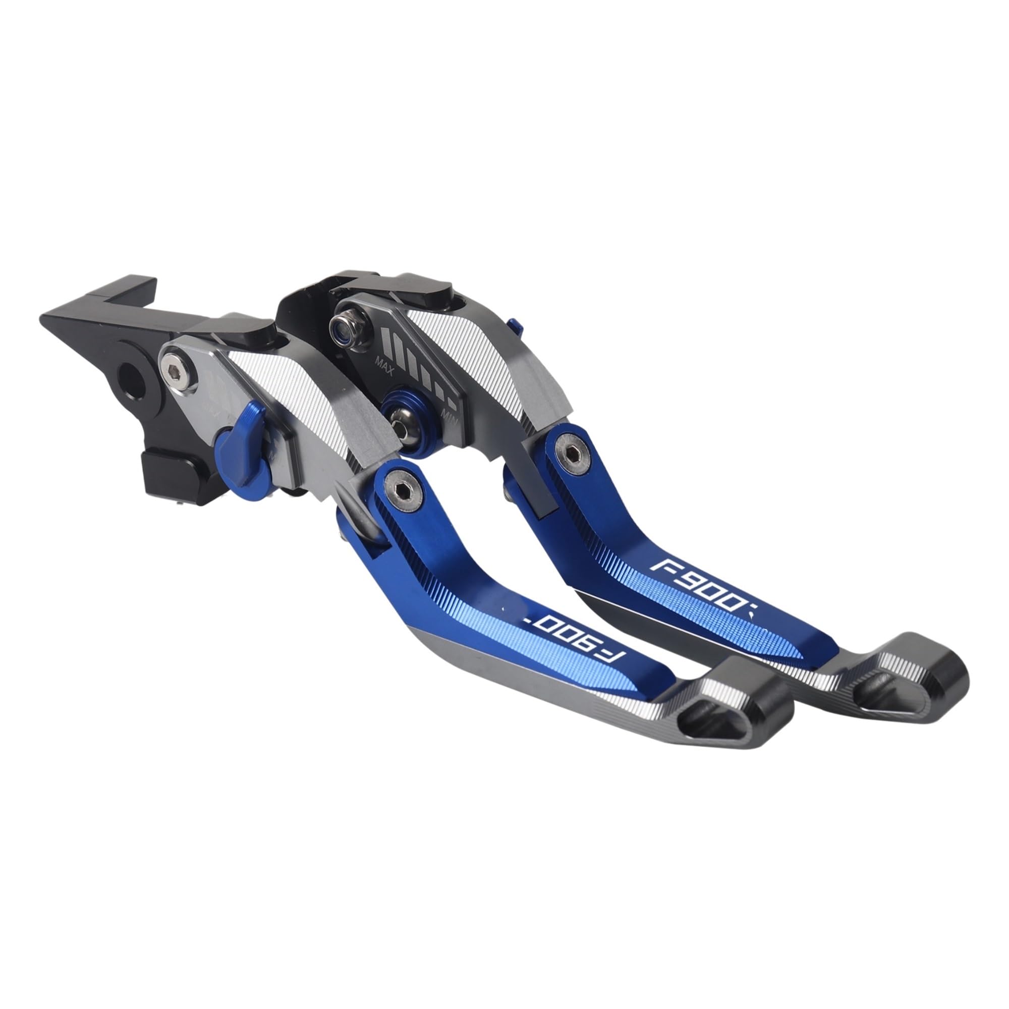 Gwearu Grey Blue Grey Clutch Lever Motorcycle Adjustable Clutch Brake Lever Levers For F900r F 900 R F900 900R 2020-2023