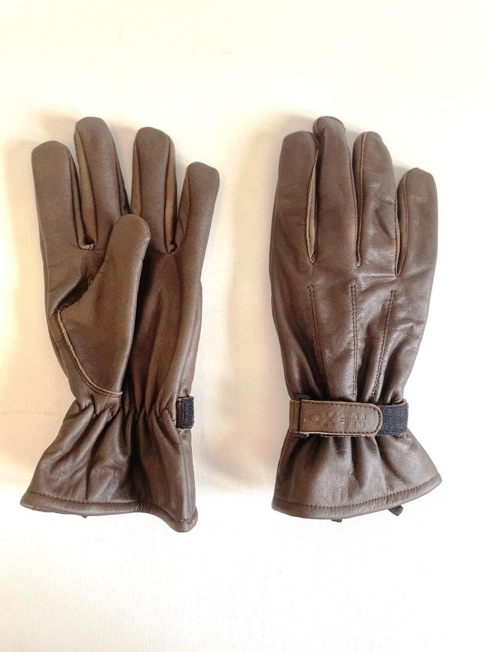 Nexone Gant Compatible avec Moto Route été Homme Matera Marron Cuir Taille XXXL homologué CE