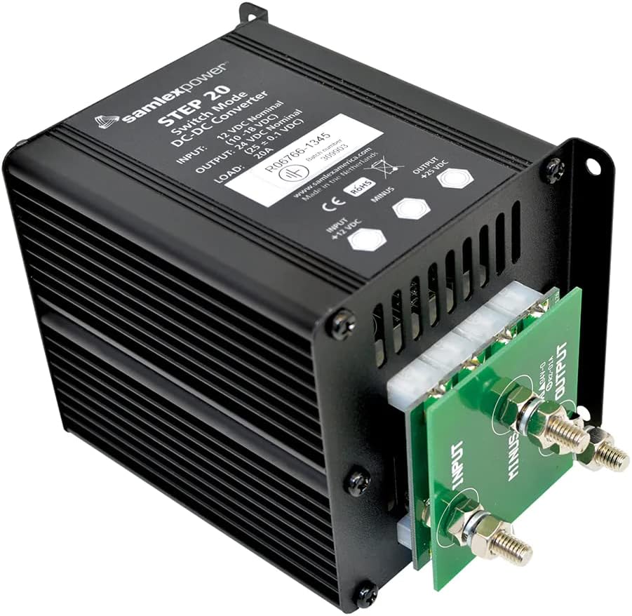 Samlex AmericaSamlex Step-Up DC-DC Converter - 20A - 9-18V Input - 24V Output