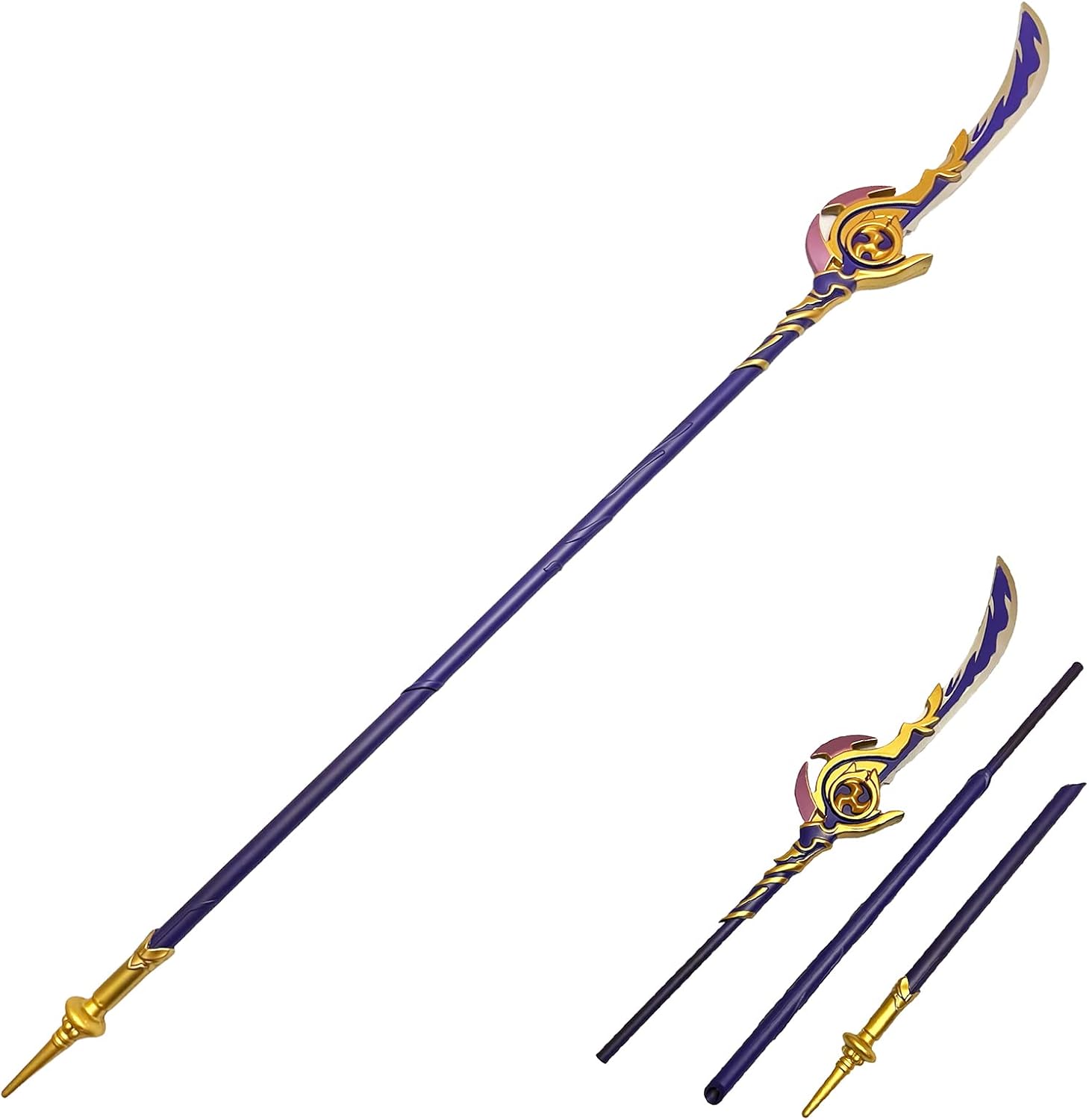 LALAPORT Fantasy Genshin Foam Sword for Costume, Cosplay, Halloween, Xmas Gift and Collection.