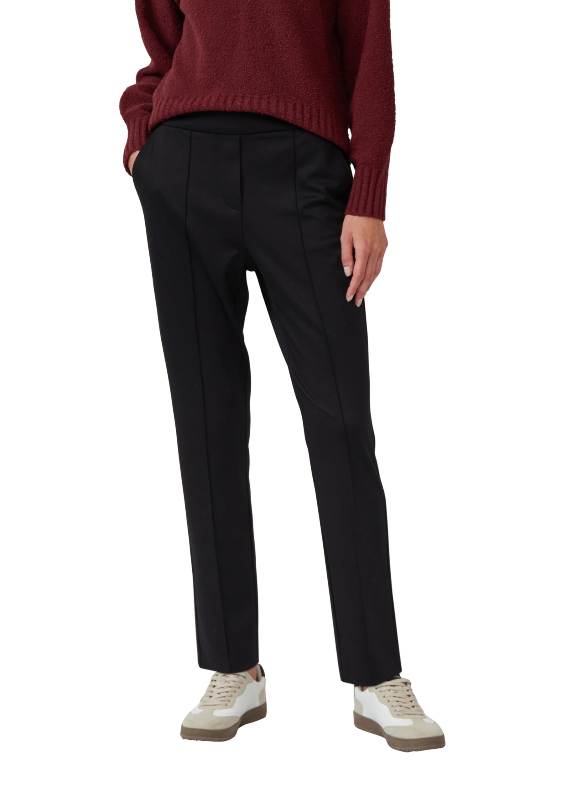 s.Oliver Damen Ankle Hose mit Bundfalten Ankle-Hose mit Elastikbund