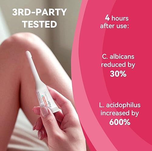 Miniatura 5 de Gynable Gel probiótico vaginal  Gel íntimo reequilibrante  Promueve el equilibrio del pH  Infección por levaduras y tratamiento de VB  Apoyo al olor