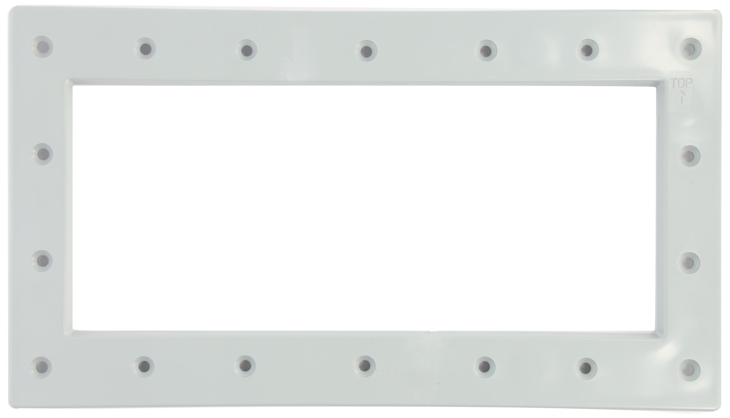 Poolstyle PS006B Gray Face Plate Replacement for Wide Mouth Above Ground Skimmer