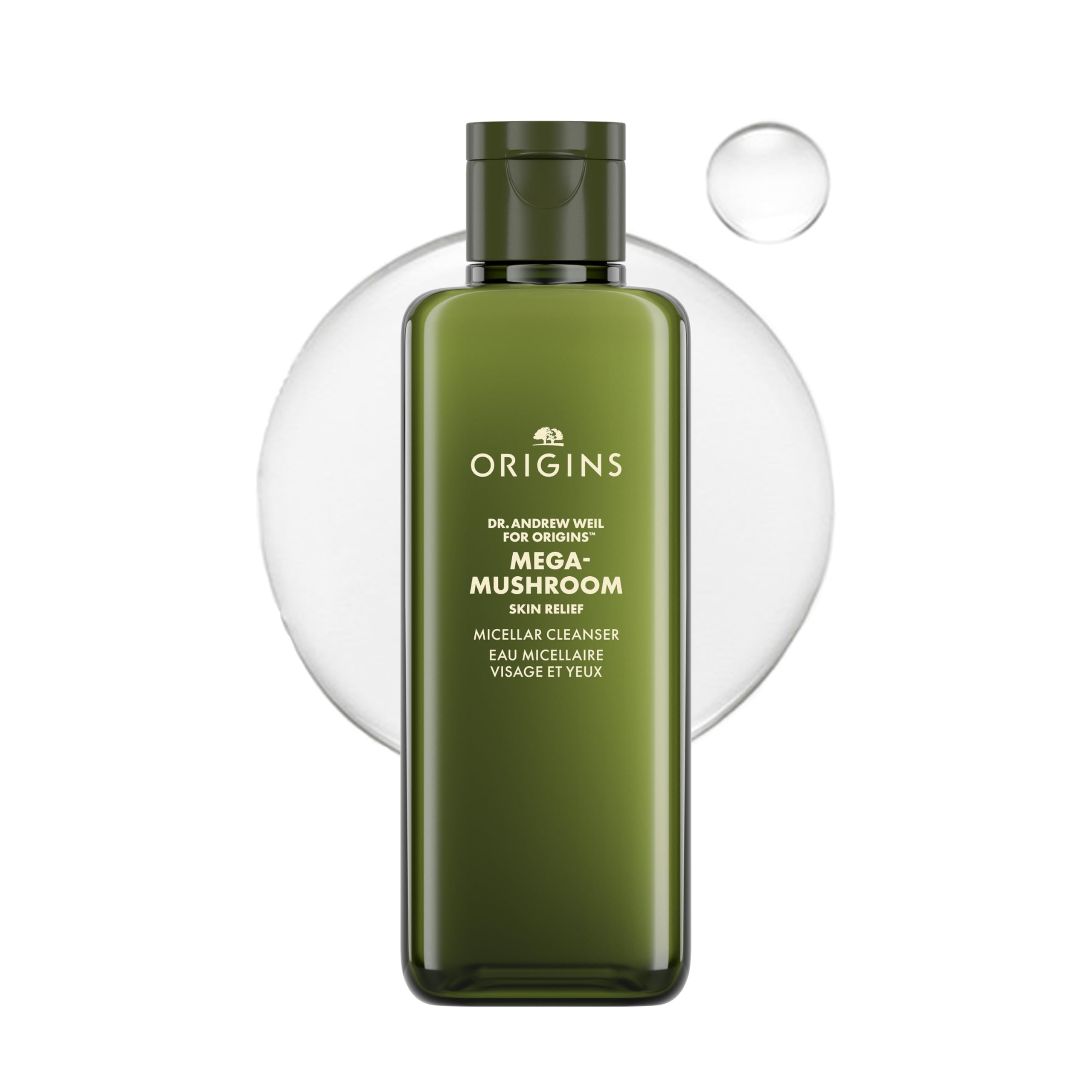 Mega-Mushroom Micellar Cleanser | For Sensitive Skin | With Reishi Mushroom, 6.7 Fl Oz