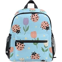Ladybug Toddler Backpack for Girls 3-8, Lightweight Mini backpack