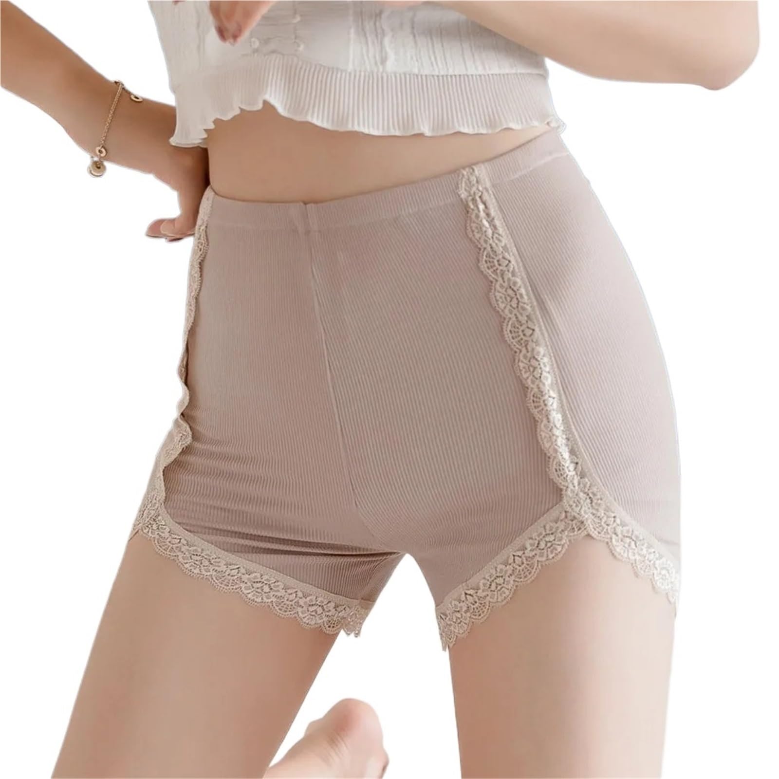 Panty anti frottement en dentelle pour se sentir libre et sereine en robe