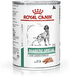 Ração Royal Canin Lata Canine Veterinary Diet Diabetic Especial Low Carbohidrat Wet 410G Royal Canin Adulto