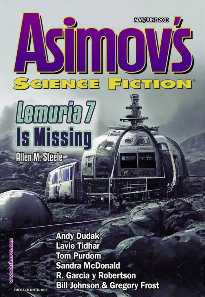 Cover of Asimov's Science Fiction, May-June 2023