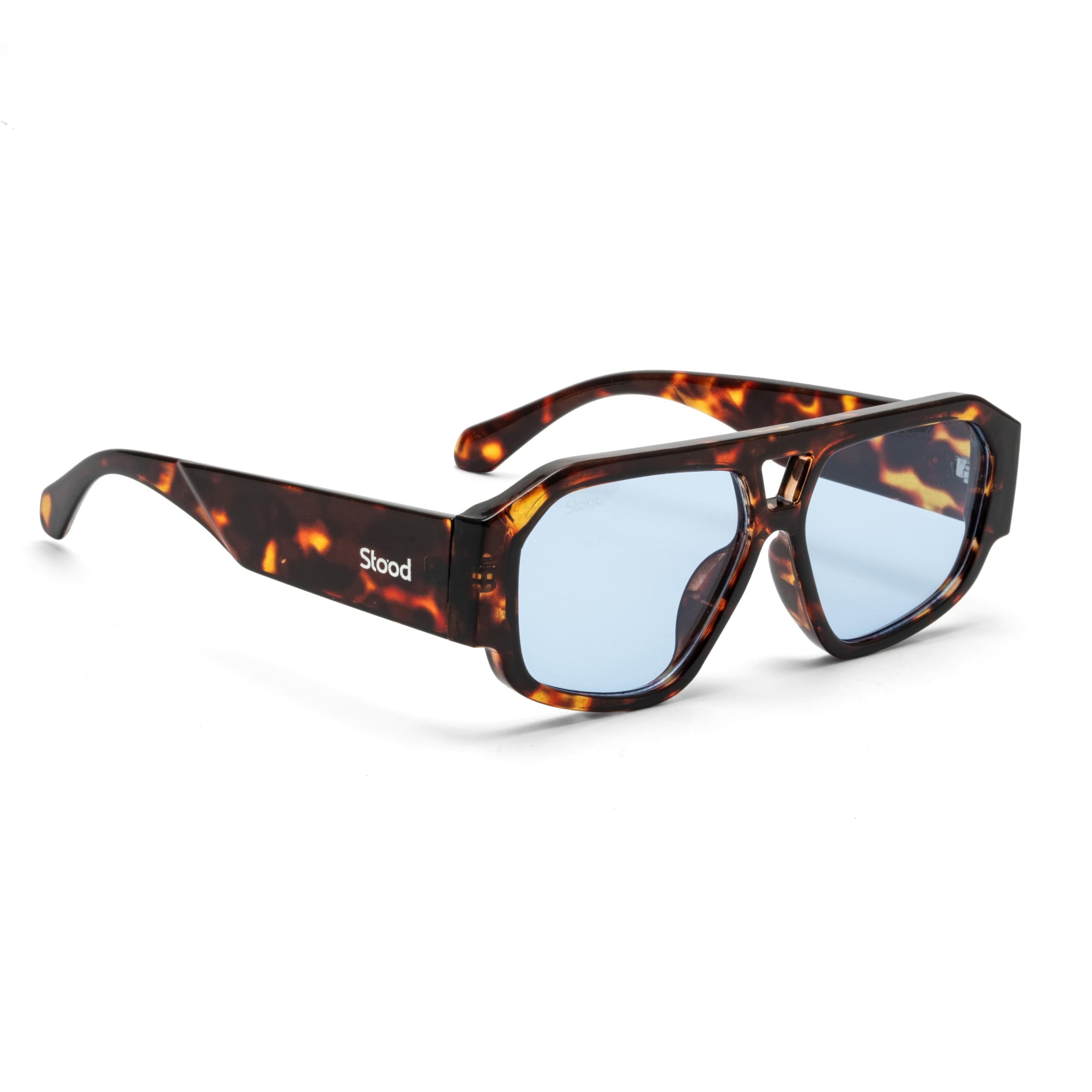stood UV Protected Sunglasses | Plastic Lens | Full Rim Polygon | Men & Women | SG-STD0036-picture-43