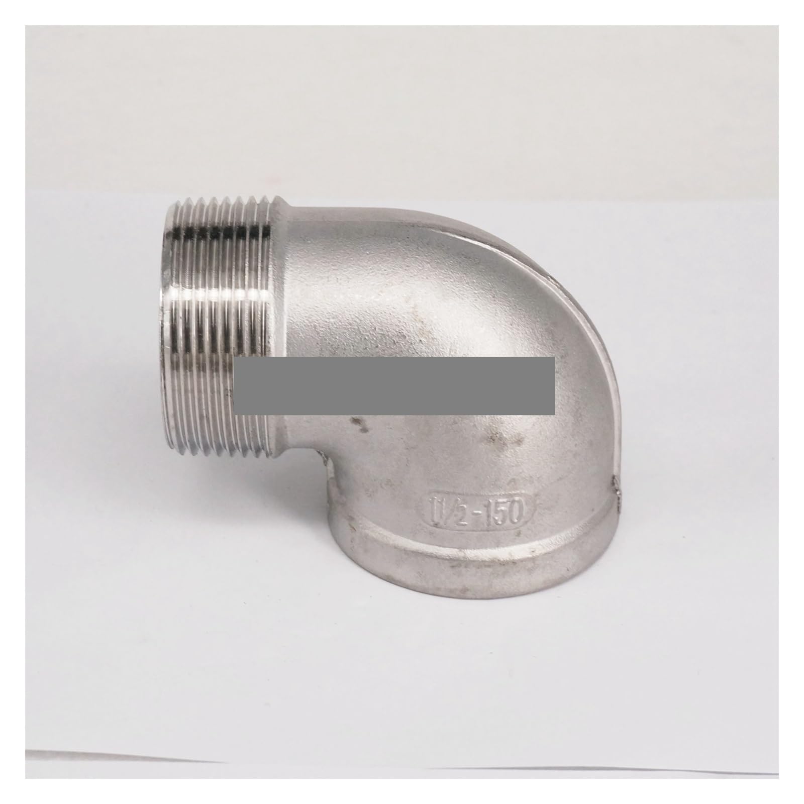 AARTERZZA 1-1/2" BSP Female to Male Thread 304 Stainless Steel 90 Degree Elbow Connector Pipe Fitting Water Oil air