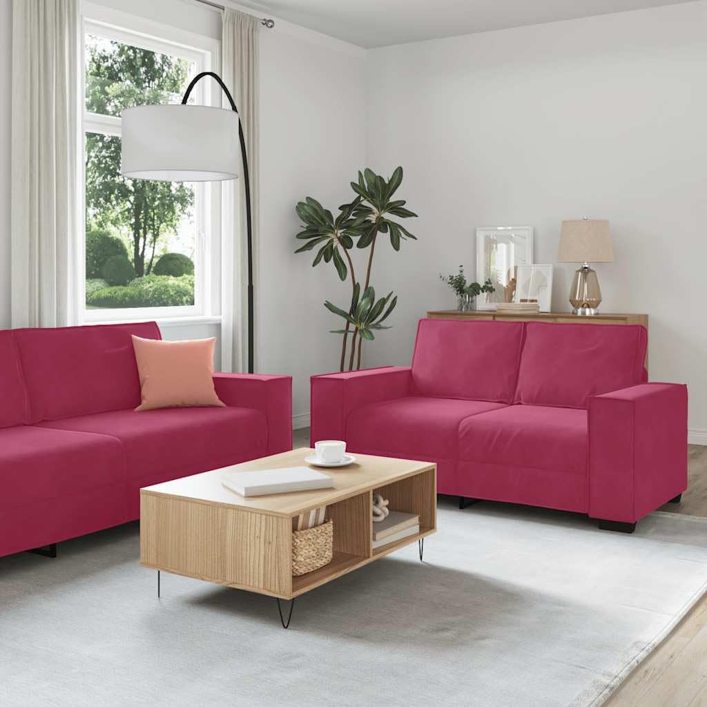 3-częściowy ciemnoszary aksamitny komplet mebli z poduszkami, wszechstronna sofa tapicerowana do salonu i biura, wytrzymała sofa z drewnianym metalowym stelażem, zestaw mebli z szerokimi