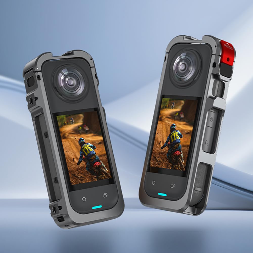 Custodia protettiva in lega di alluminio per fotocamera sportiva X5