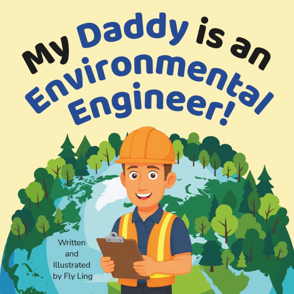 My Daddy is an Environmental Engineer!: A Rhyming STEM Career Picture Book About Pollution, Recycling, Wildlife, and Protecting the Planet (The Flyling Lab: Engineering (Careers for Kids Ages 2-6))