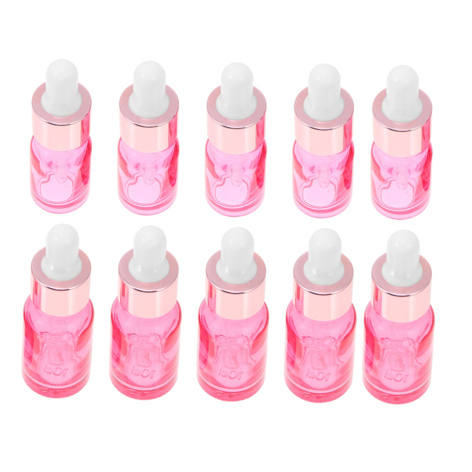 100 Mini-Glasfläschchen Mit Tropfstopfen – Ideal Für ätherische Öle, Parfums & Proben