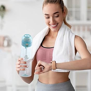 Amazon.co.jp: DLJJPHFZ スポーツ用水筒，650Ml エアアップ