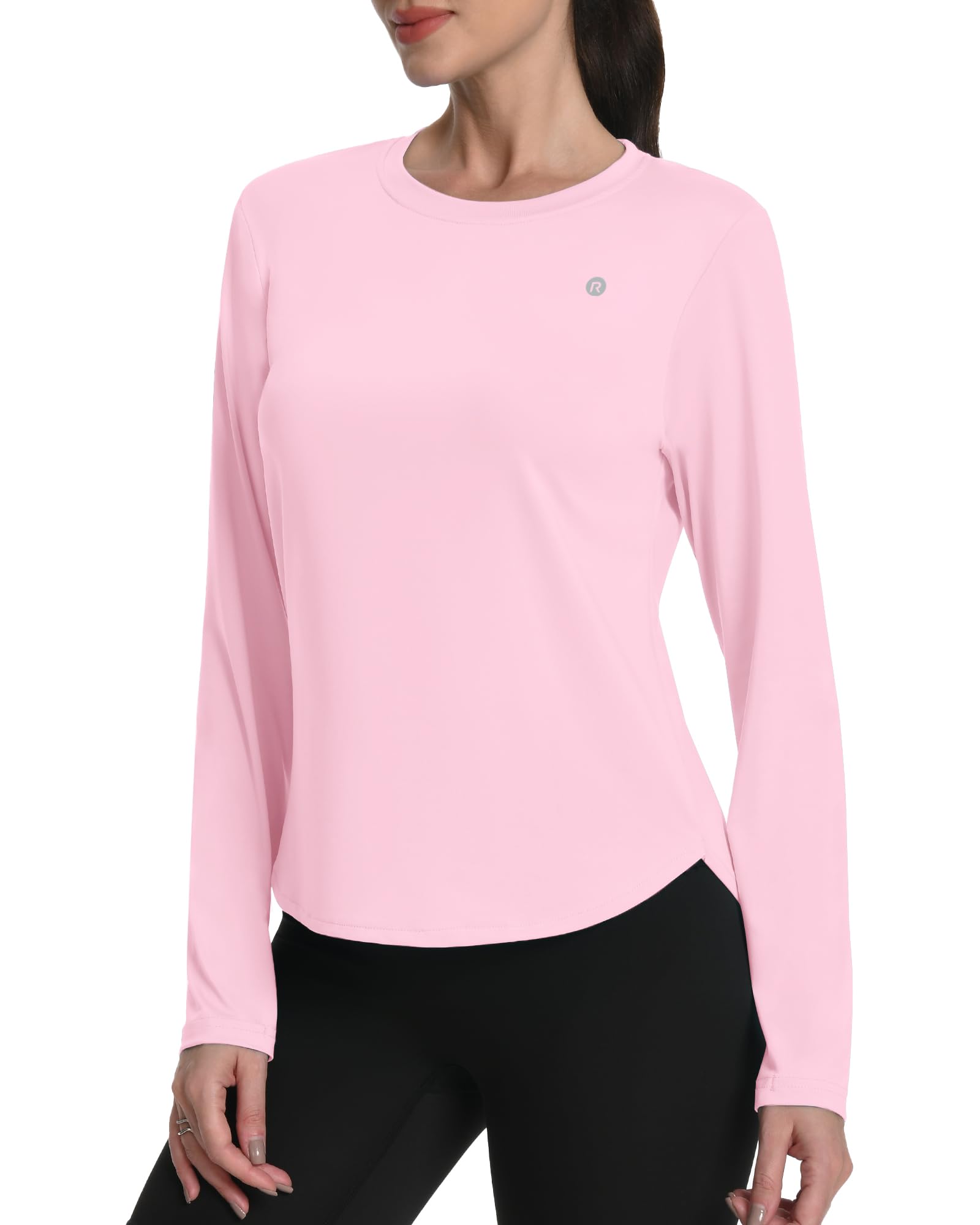 Runhit Women's Sun Shirt Long Sleeve UPF 50+ Sun Protection Lightweight Tops SPF Quick Dry Workout Hiking Rash Guard
