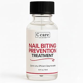 C CARE Stop the Bite – Nail Biting Prevention Treatment for Kids & Adults, Gentle & Effective