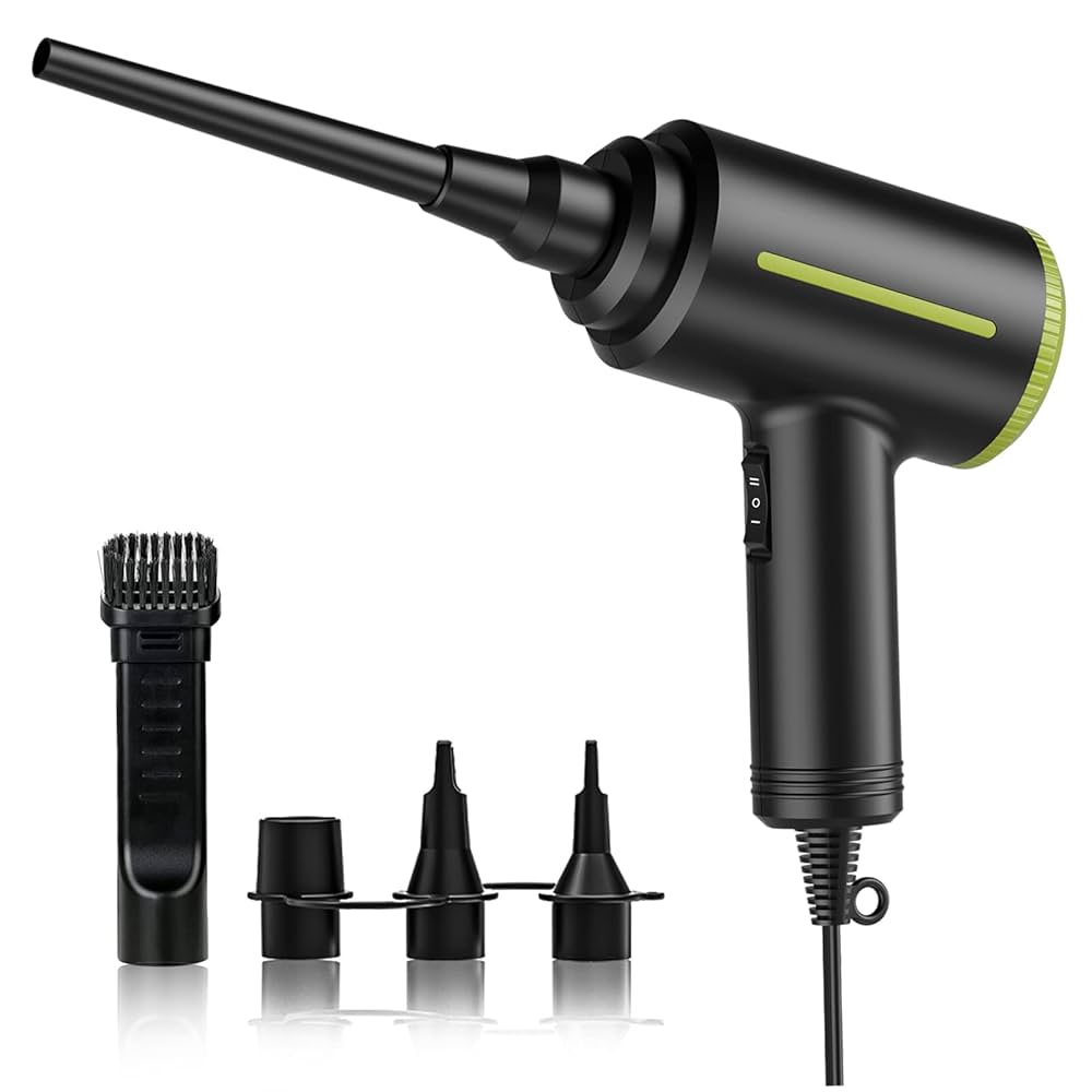 BS500電動エアダスター ブラック BS500電動エアダスター ブラック Amazon | DOROBEEN 電動エア