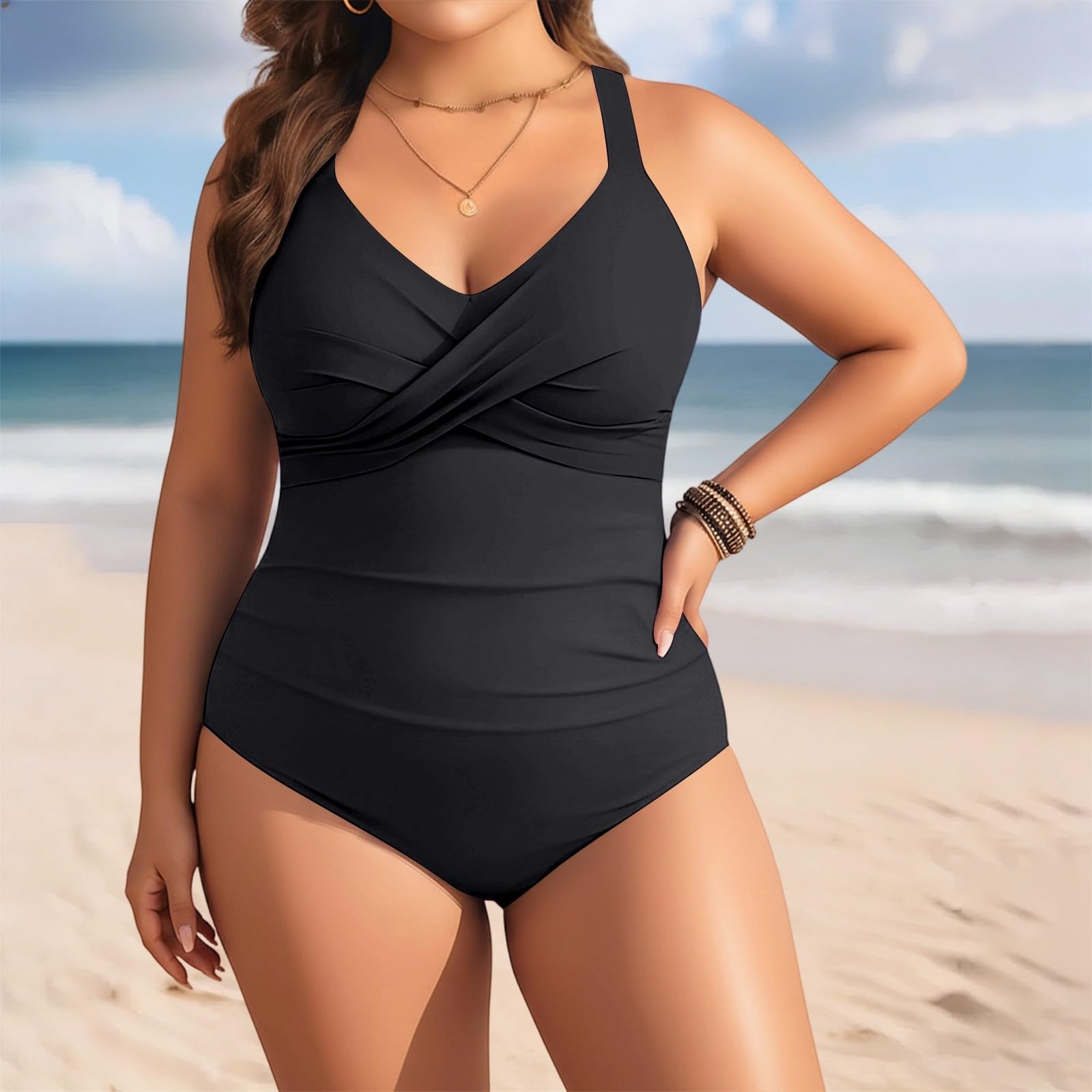 Bañadores Mujer Traje De Baño Talla Grande Piscina Playa Reductores Elegante Deportivo Surf