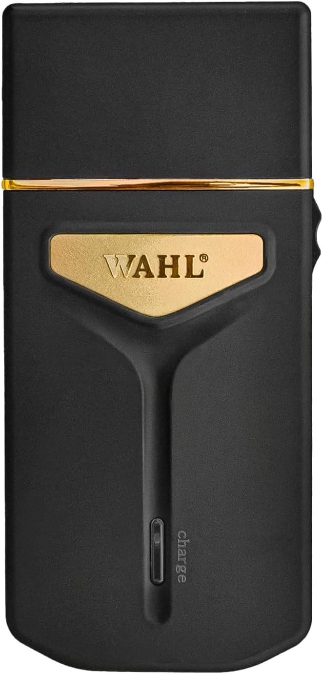 Wahl Barbeador Travel Shaver Bivolt Aparador de Barba Portátil e Compacto para Viagens, sem fio, Usb Bivolt