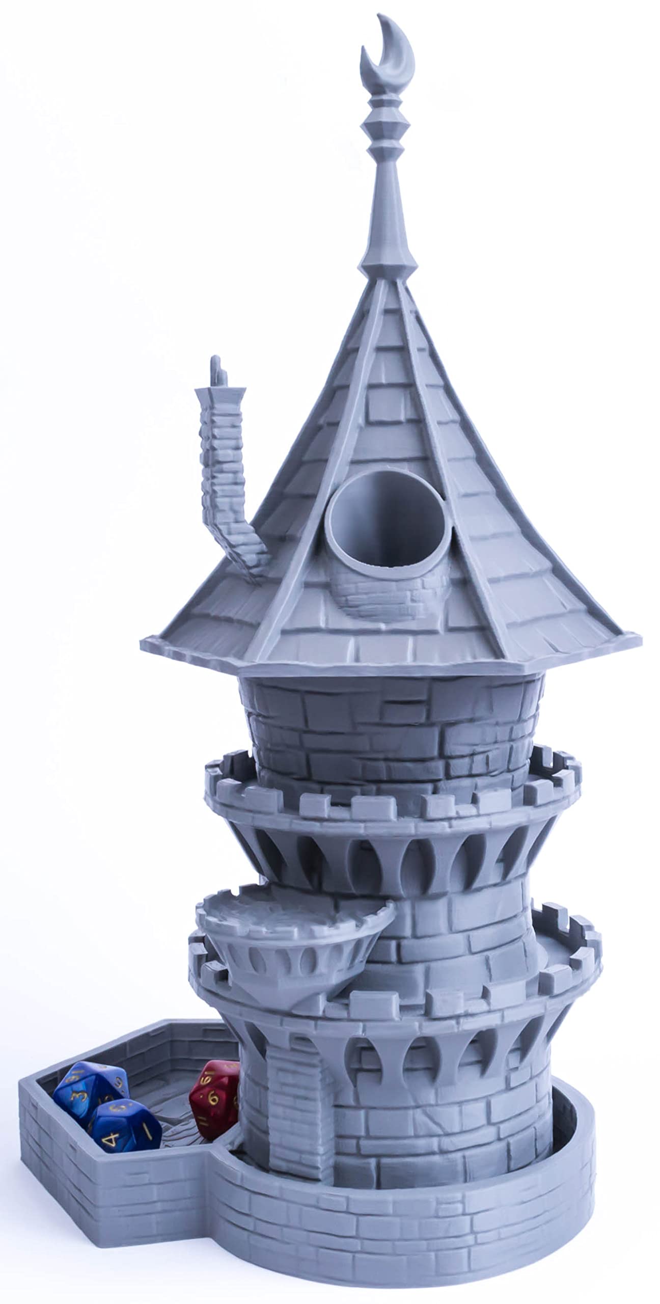 Torre per Dadi 3D Vikings Mago, Perfetta Torre per Dadi per Dungeons and Dragons, Giochi da Tavolo RPG, Giochi con Miniature e Giochi di Società