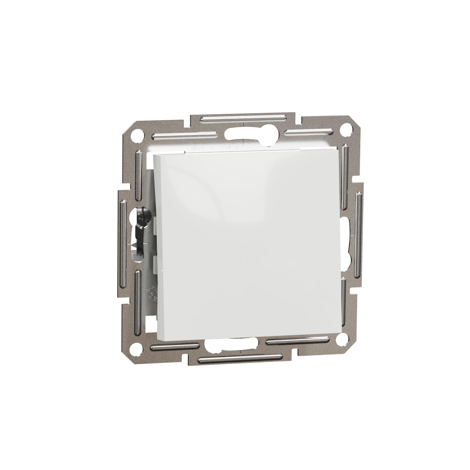 Schneider Electric Asfora EPH0170121D On/Off Switch 10 AX - 250 V, Flush-Mounted, Plug-In Terminals, White