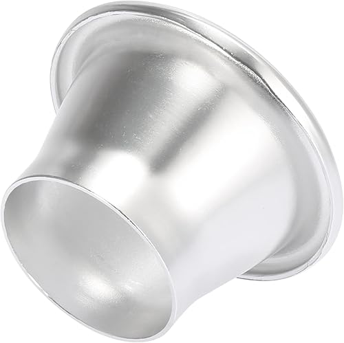 Miniatura 5 de X AUTOHAUX Adaptador de pila de velocidad de Bellmouth de aluminio con cuello de 2.5 pulgadas, entrada de aire, bocina turbo entrada de aire,