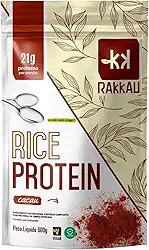 Proteína Concentrada De Arroz Rice Protein Cacau Rakkau 600g