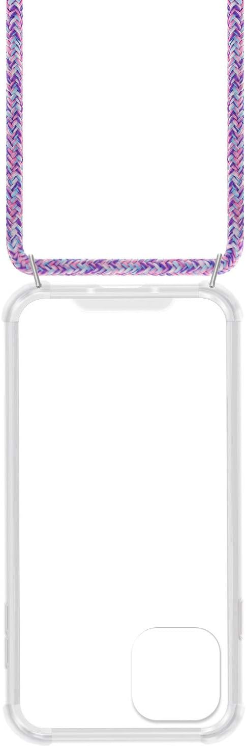 ZhinkArts Necklace Case for the Apple iPhone 11, Unicorn