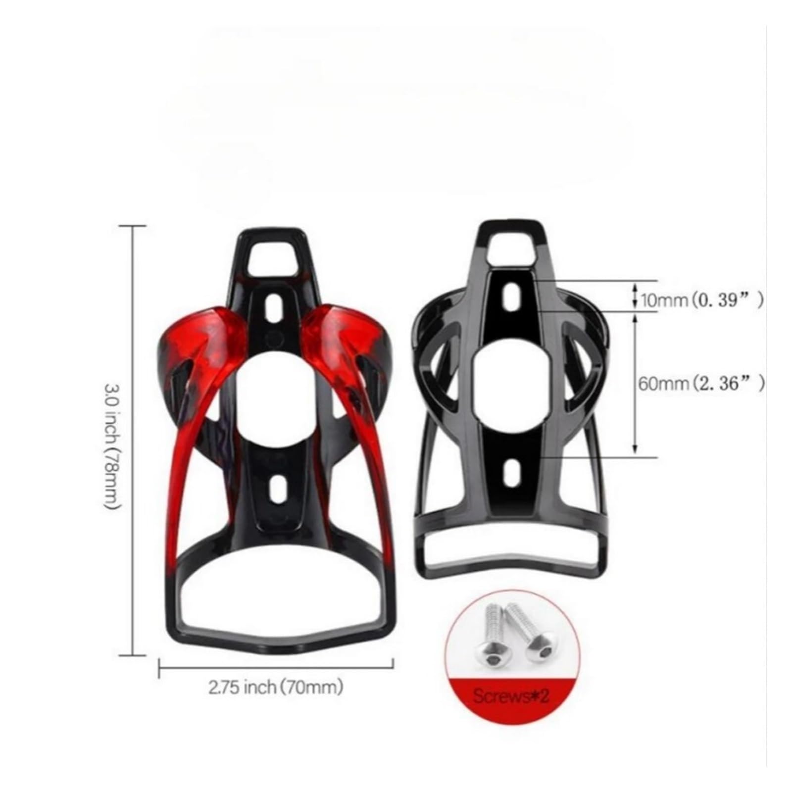 Portabotellas Ligeros y Coloridos for Bicicletas de montaña, 2 uds