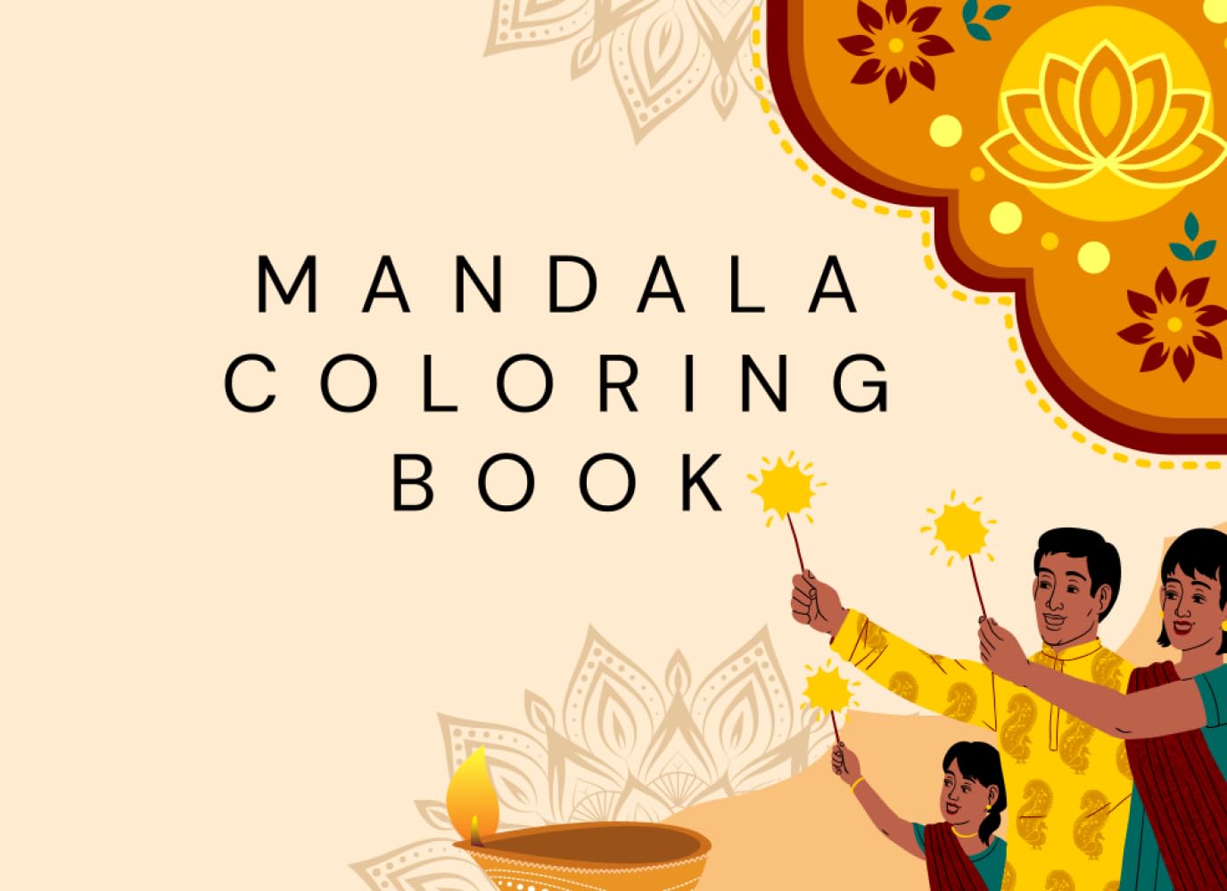 mandala coloring book: Journey to the Sacred Circle