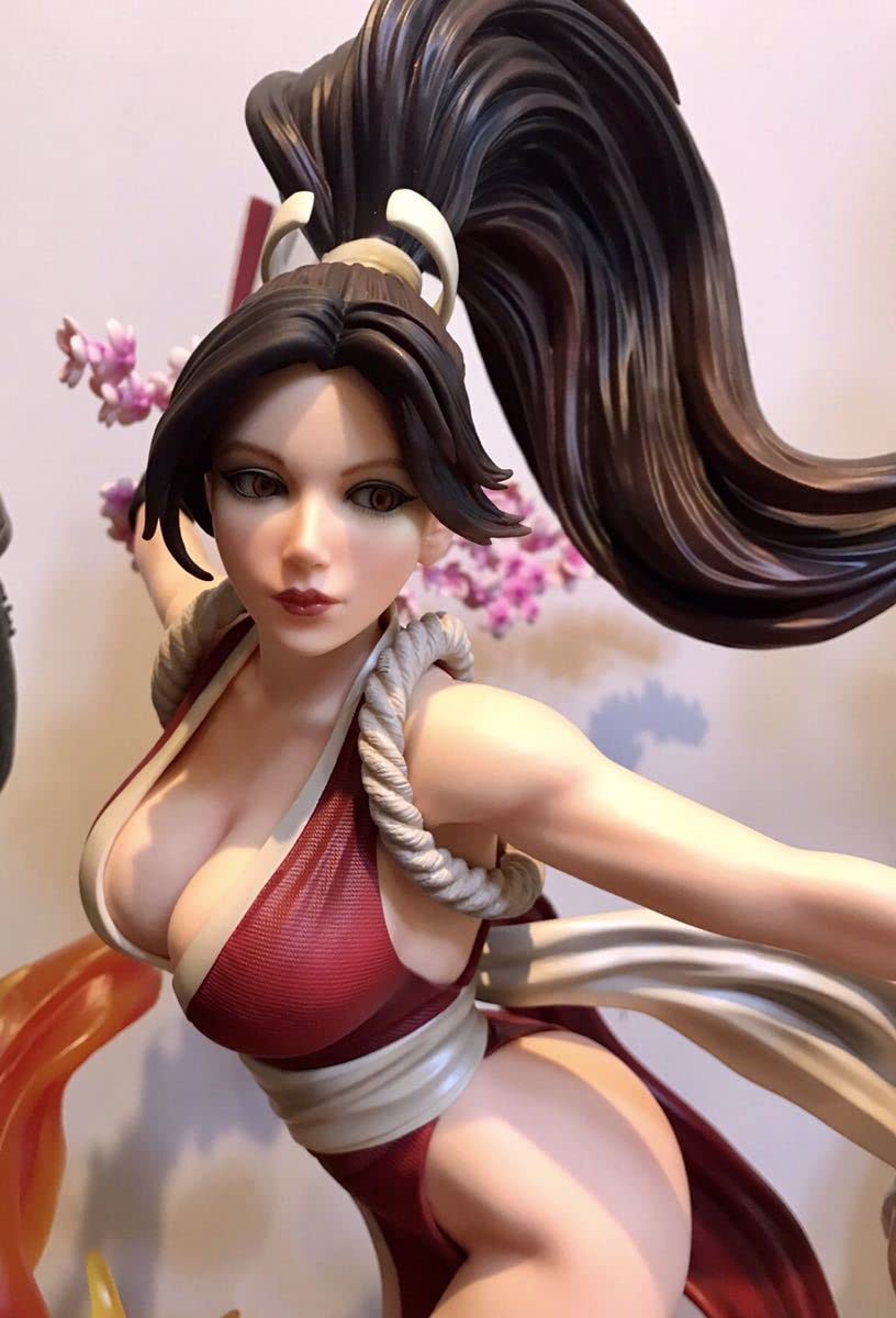 Amazon | 不知火舞フィギュア塗装済みガレージキット完成品1／4 ガラス