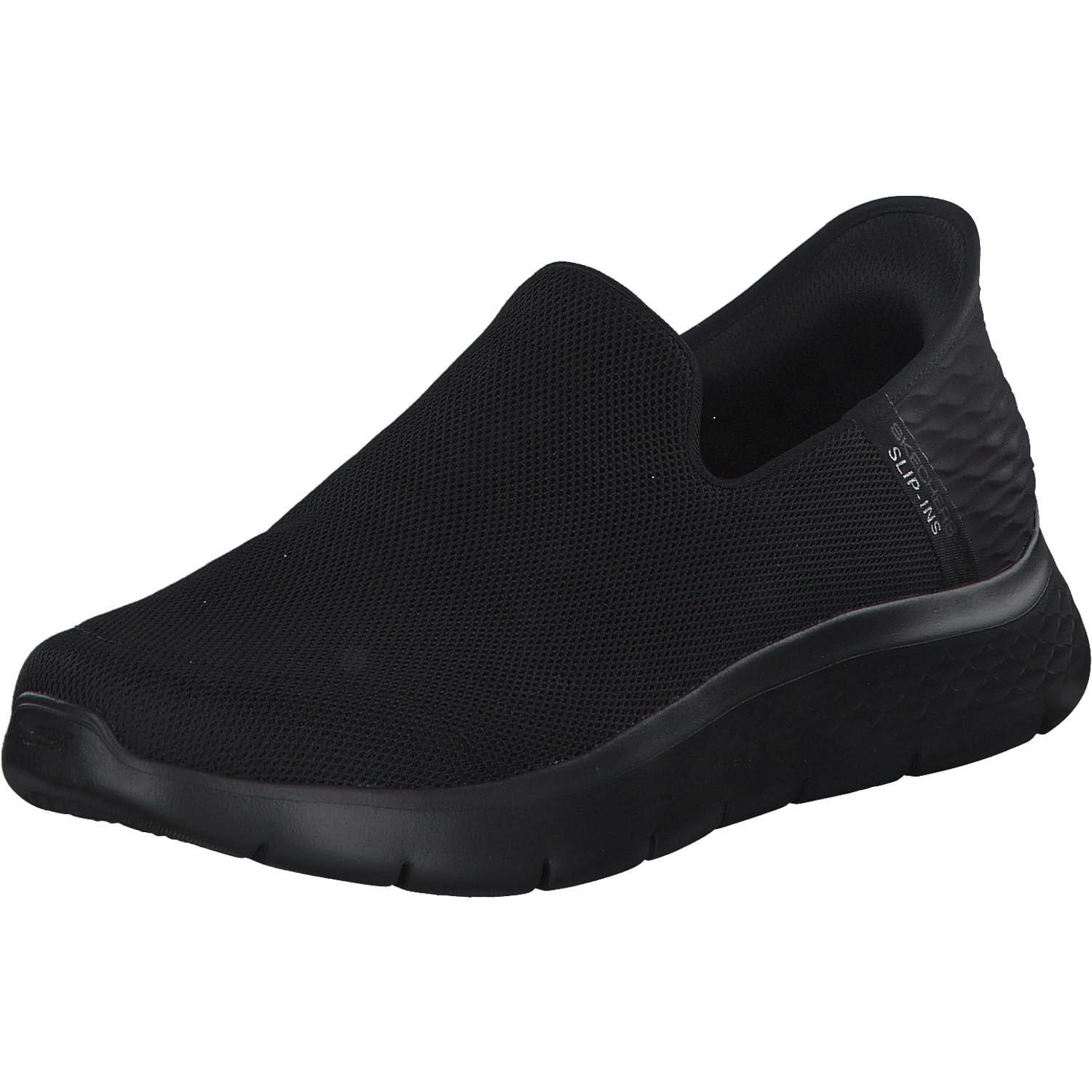 Skechers Men's Go Walk Flex Sneaker, Black Textile, 9.5 UK