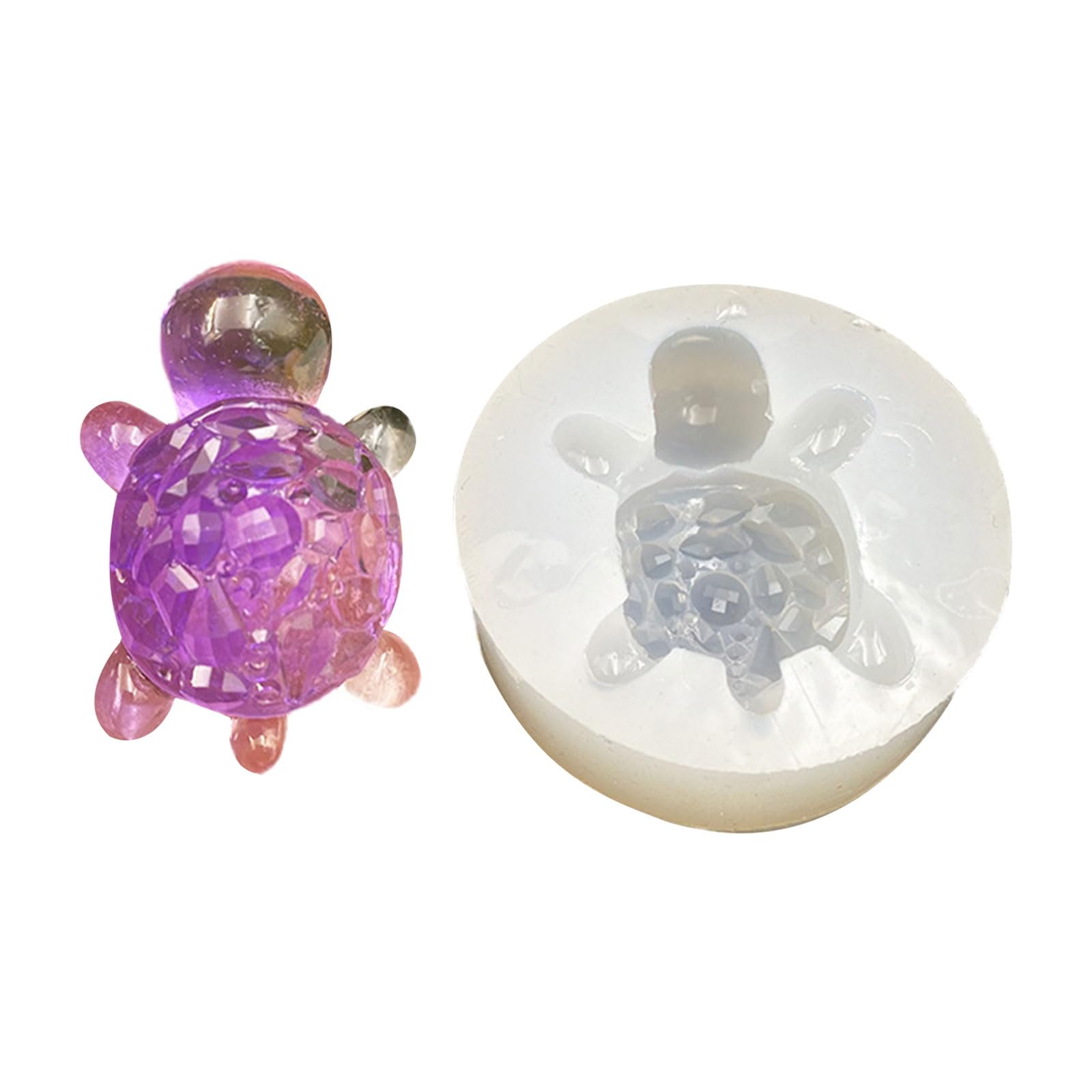 Zeizafa Diamonds Turtles Crafting Silicone Mold Sturdy Silicone Decoration Mold For Home Made Turtles Art Accessory And Gifts