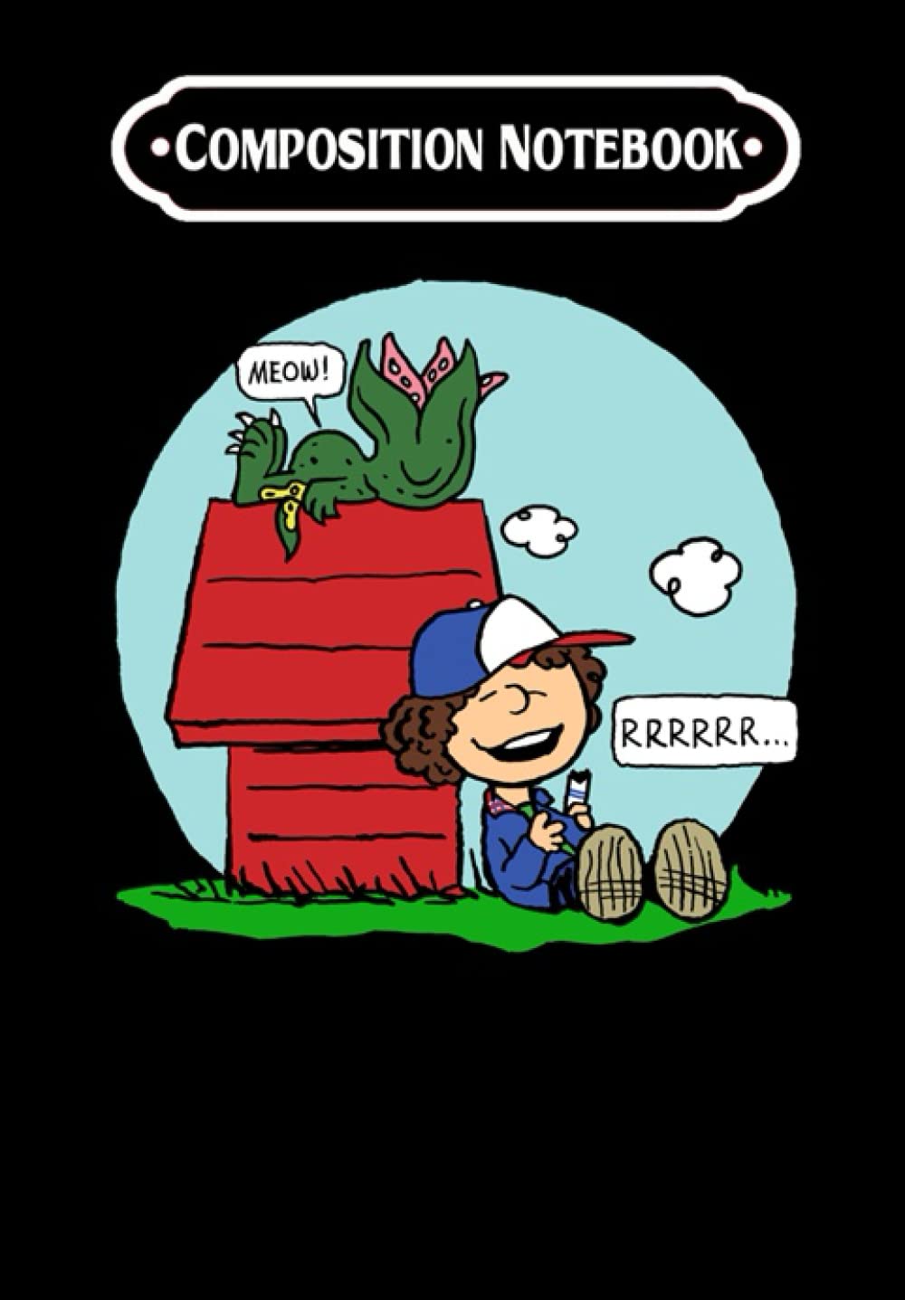 Composition Notebook: Strangerz Thingss Dustinz and Dartz RRRRR Essential, Journal 6 x 9, 100 Page Blank Lined Paperback Journal/Notebook