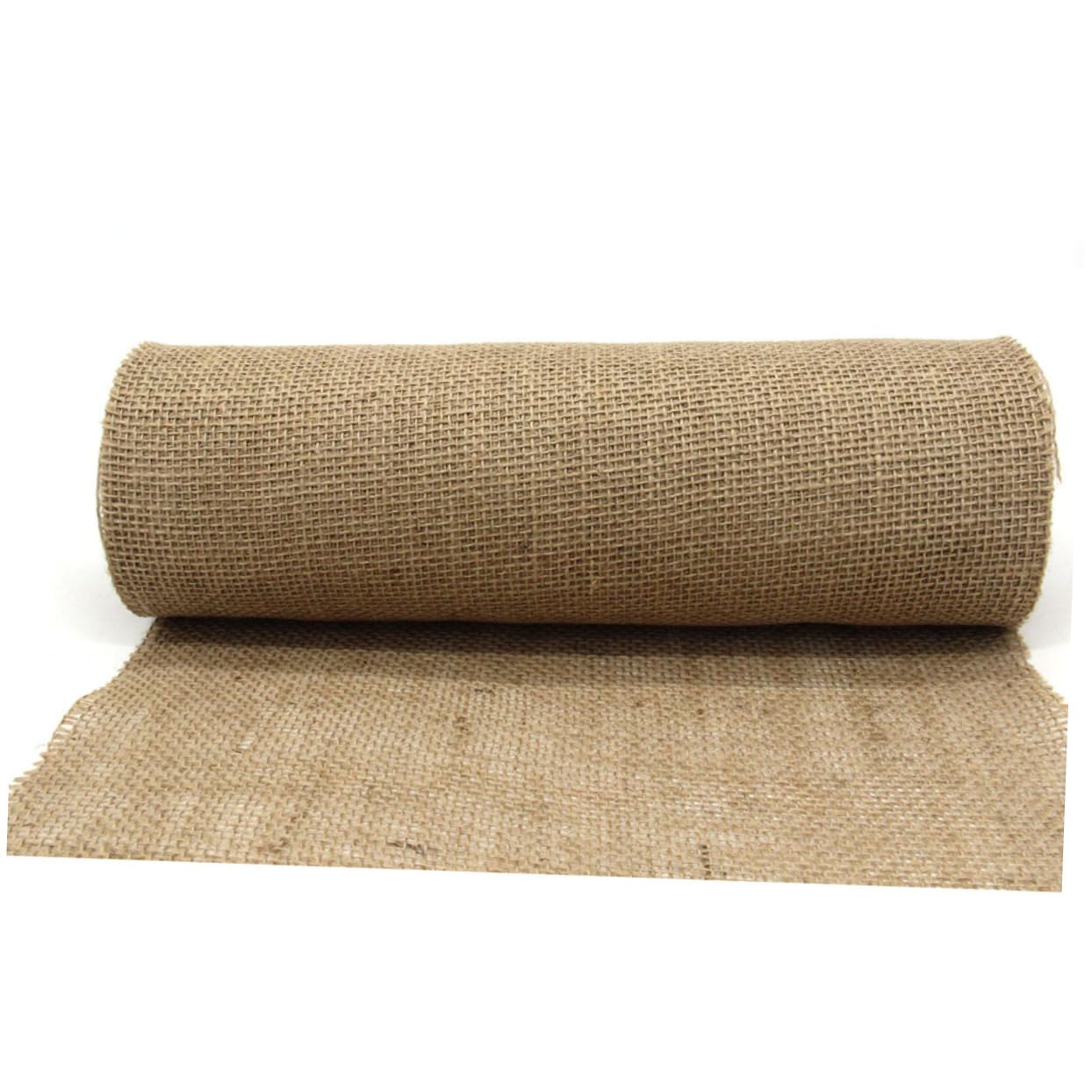 Jute Band Rustikales Hochzeitsdekor für DIY Projekte Grobe Jute für Tischläufer und Bastelarbeiten für Hochzeiten und Partys