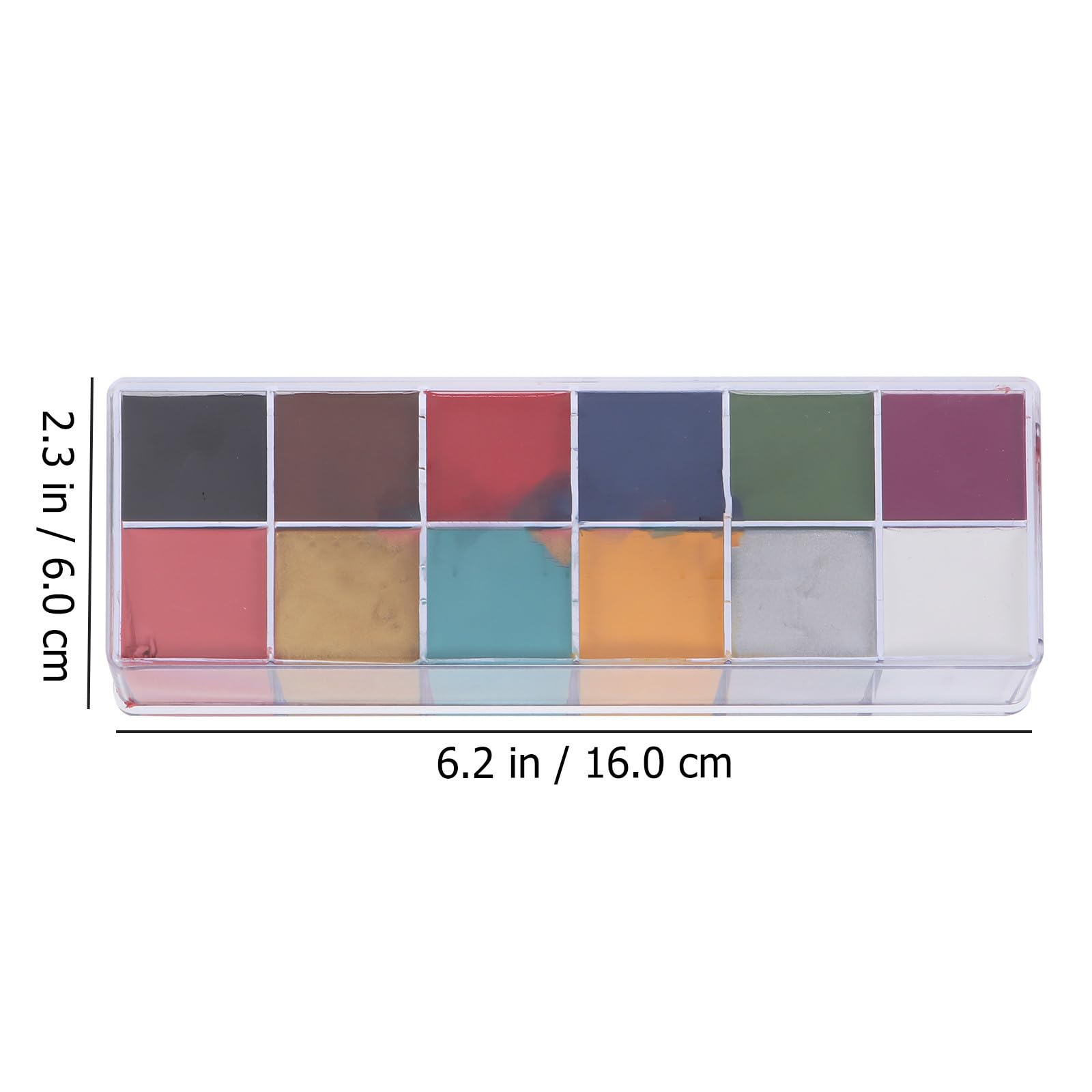56 Piezas Set de Maquillaje Teatral para Heridas y Cicatrices