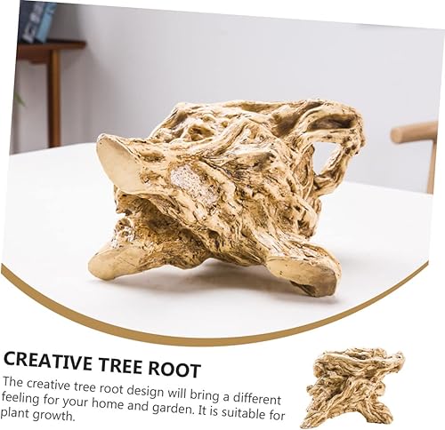 Miniatura 4 de Happyyami Maceta de resina para interior y tronco de árbol