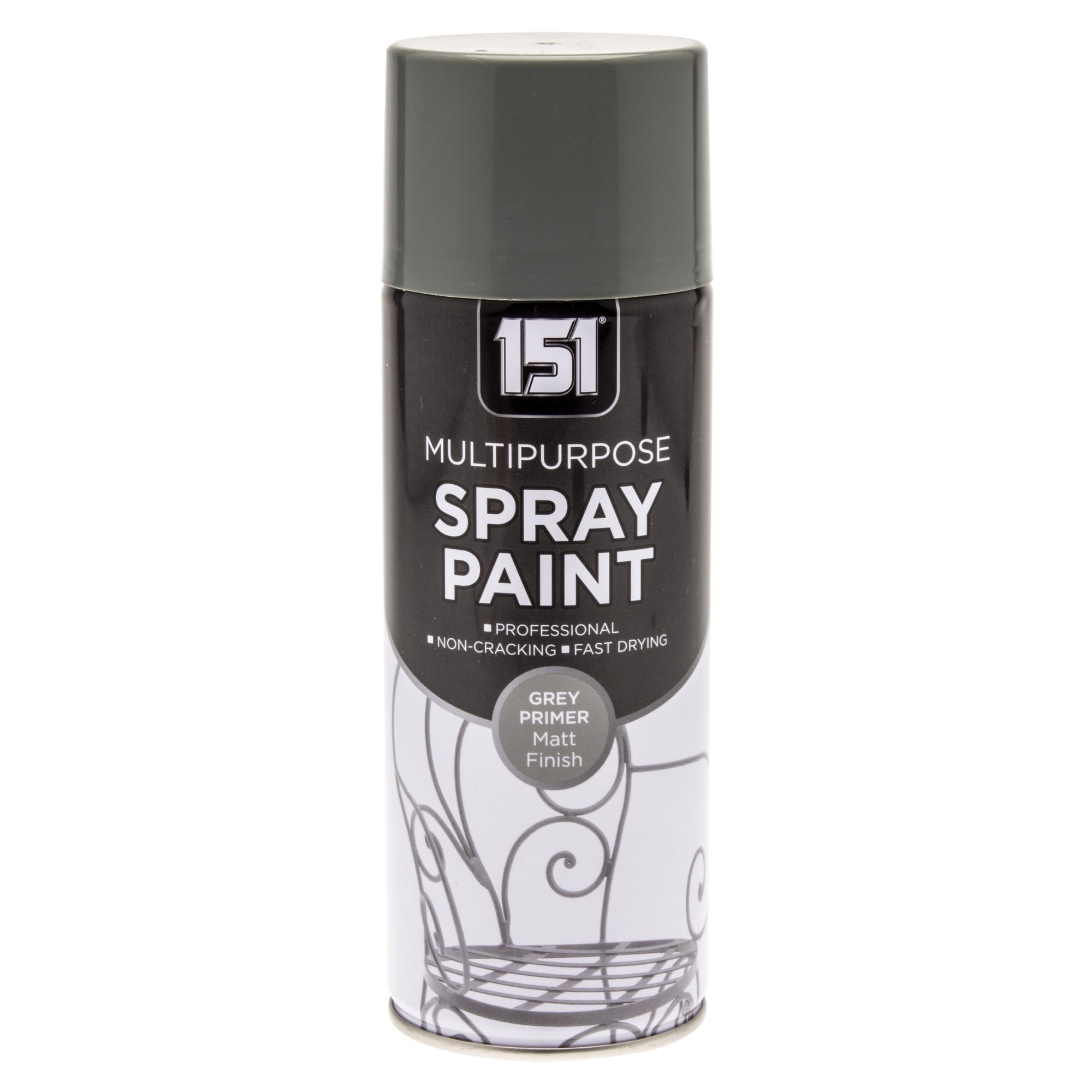 151 Spray Paint, Grey Primer, 400Ml