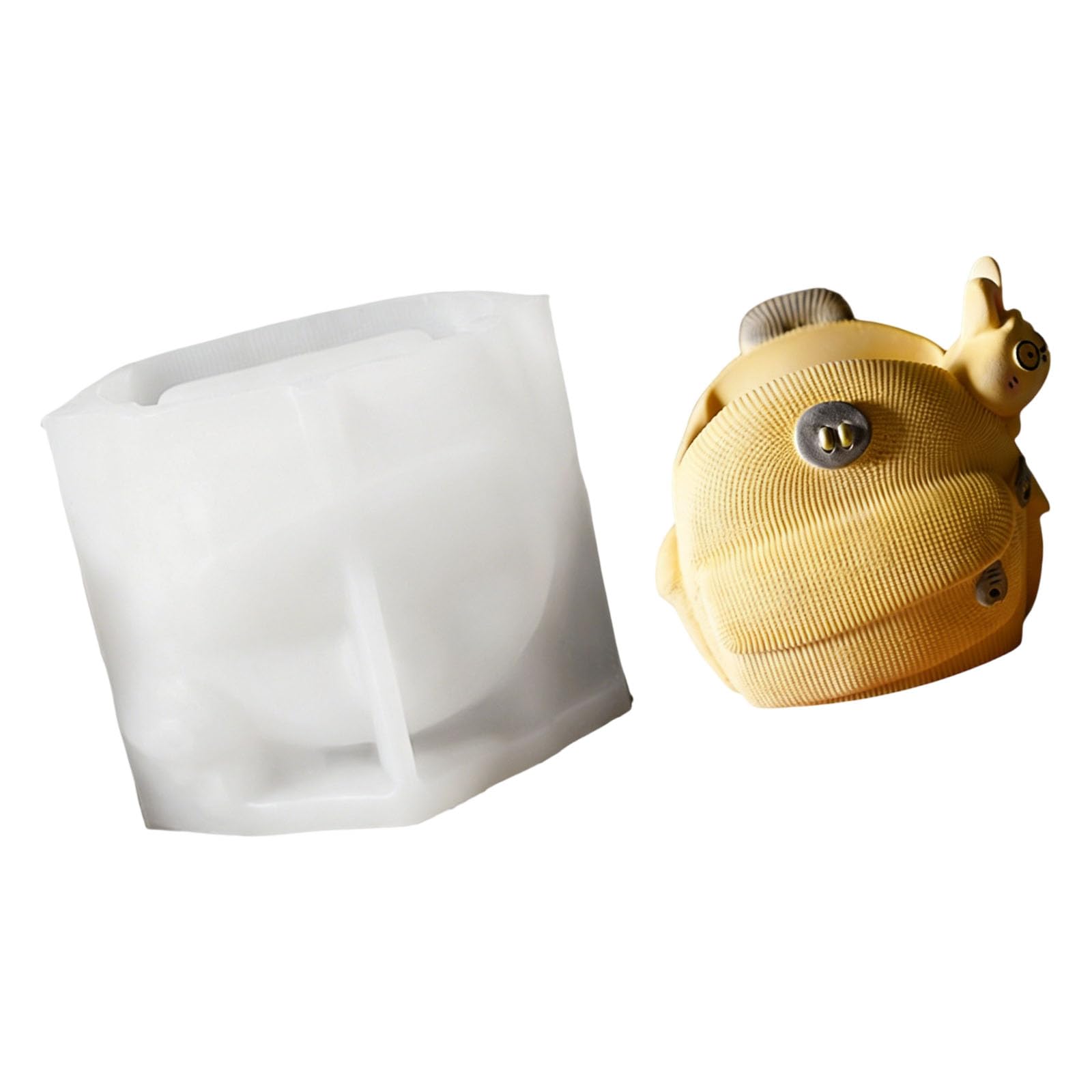 Msioytog Multipurpose Silicone for Cartoon Animal Shape Flower Pots and Decorative Holders for Craft Enthusiasts Making