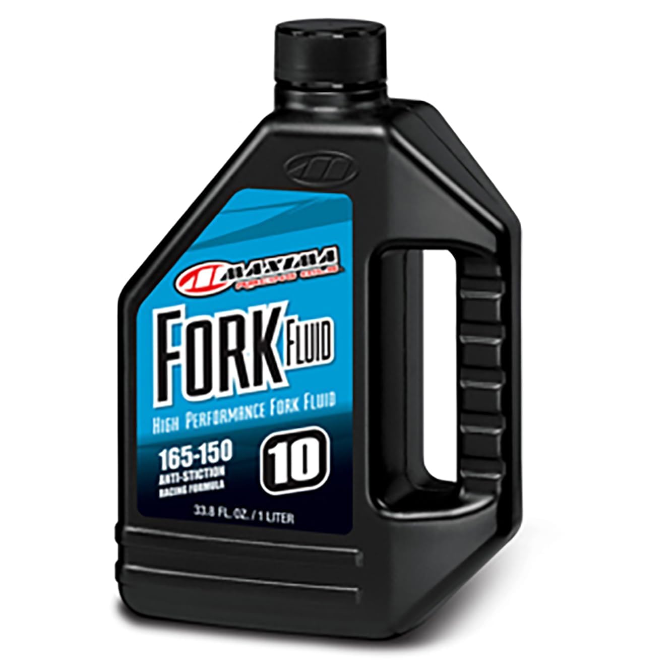 Maxima (59901-10) 165/150 Grade 10WT Zero Drag Formula Racing Fork Fluid - 1 Liter