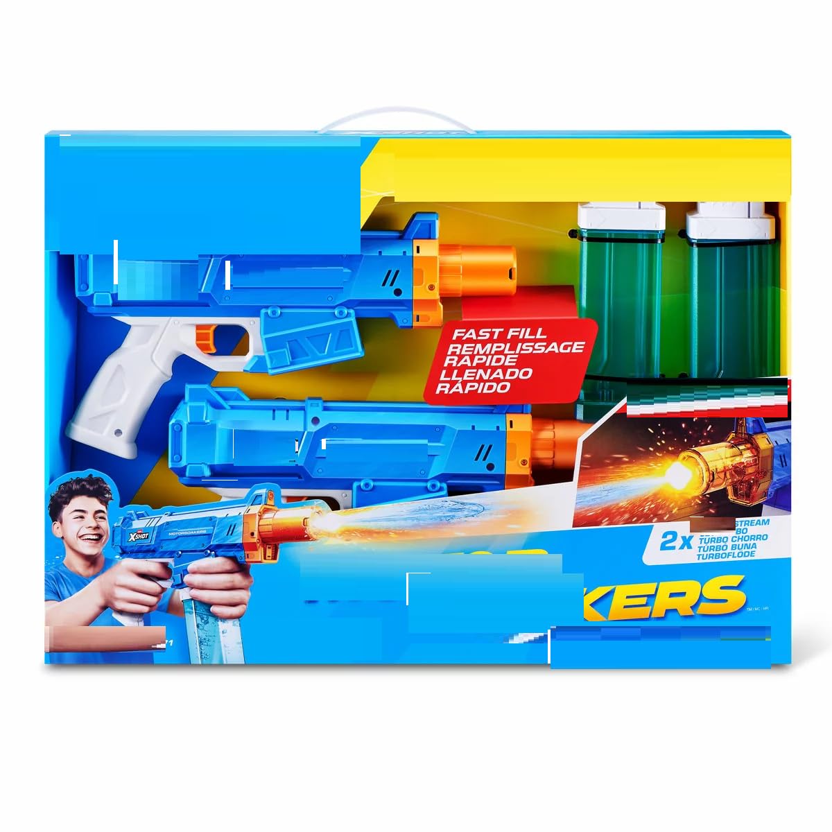 XSHOOT Water Turbo Stream Motor Soaker 2-Pack | NAEM