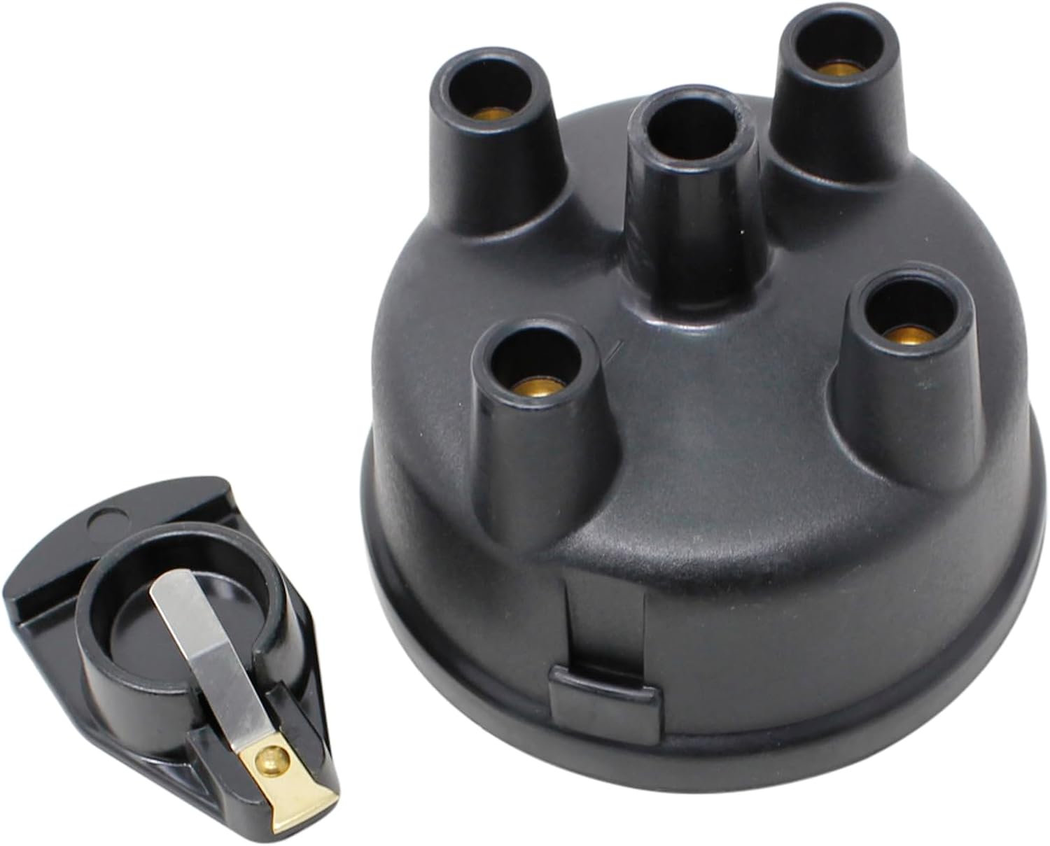 Electronic Ignition Conversion Kit for Side Mount Distributors Compatible with Ford 4-CYL Single Point 12v Negative Ground Tractor Models 8N 500 800 Series 1244A 311185 OEM Fit Kit-1514