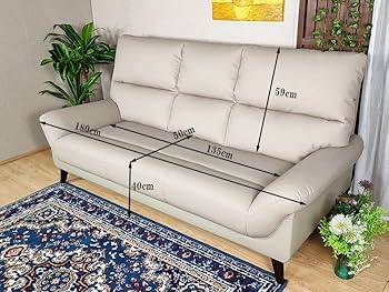 最安値！新品！送料込み！ソファー 3人掛け レザーソファ 【ブラック】 関家具 ソファ ソファー 3人掛け おしゃれ カウチソファ 三人