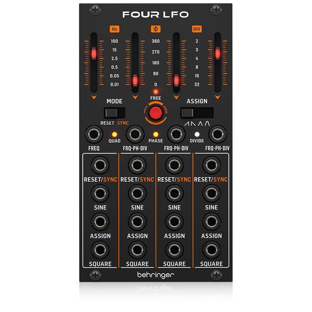 鍵盤楽器 Behringer surges & space fx & four lfo Amazon.com: Behringer FOUR LFO Quad LFO with Assignable