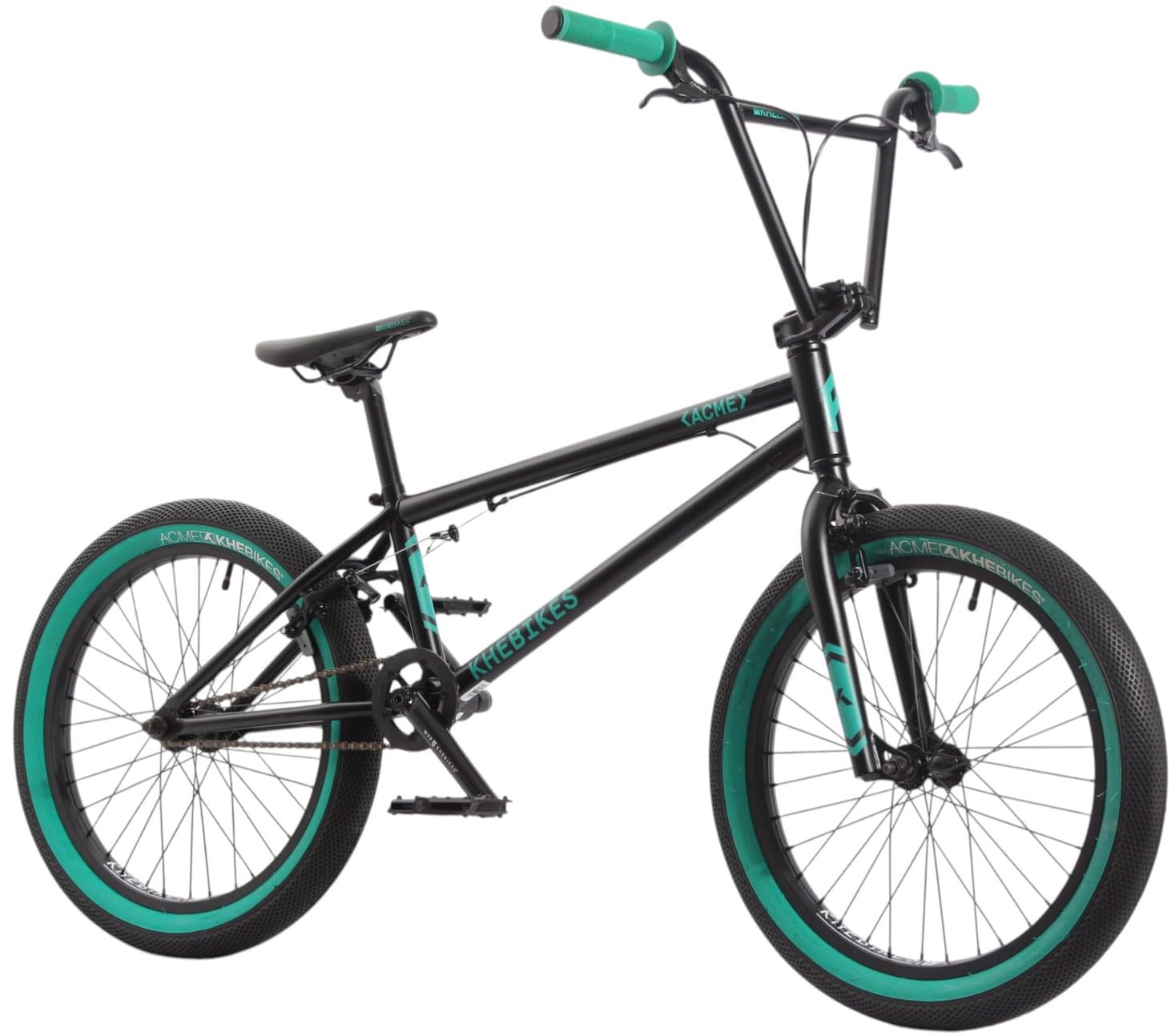 KHE Acme BMX 20" - 11,1 kg - 21,25" TT - Manivelle CrMo 3 pièces - Rotor - Pneus 2,40" - BMX Big Rider jusqu'à 2,05 m - 2025