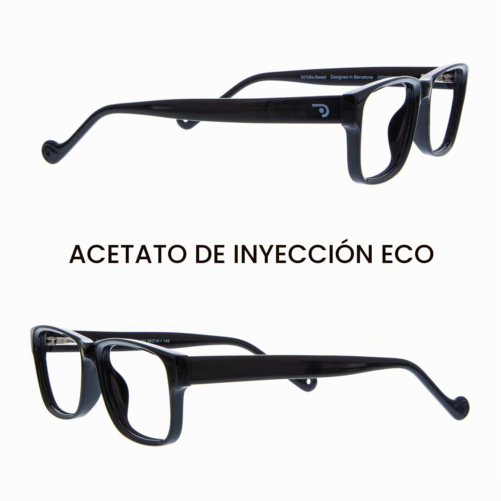 DIDINSKY Hidden Gafas de Lectura, Filtro Luz Azul, Aumento +1.0 a +3.0 | Montura ligera · Para leer de cerca · Filtro de luz azul · Aumento +1.0 a +3.0 · Incluye funda
