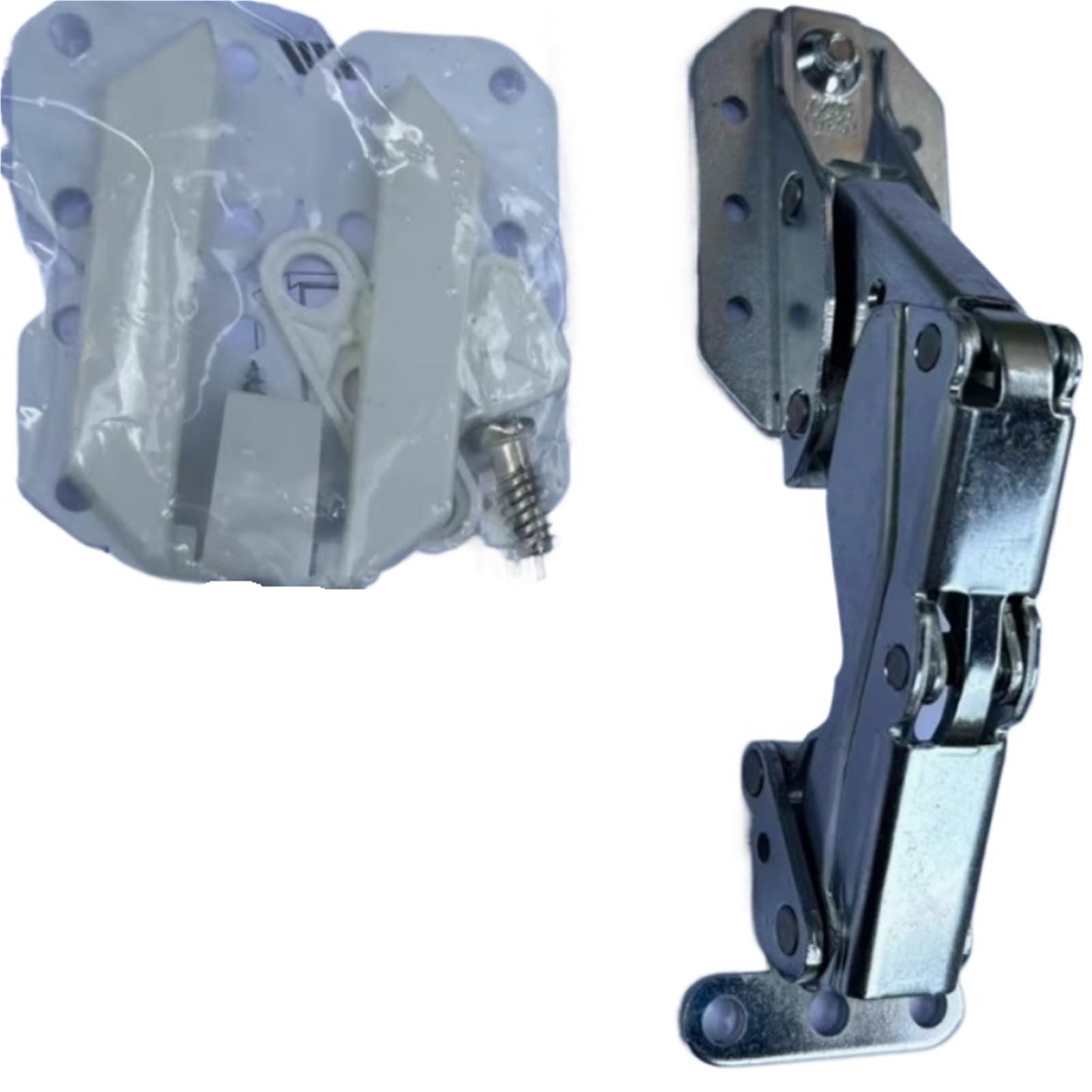 Ouyniei 1Set Build-In Refrigerator Door Support Hinge Integrated Fridge Door Hinge, Compatible For Siemens, Compatible For Bosch, Gagner Recessed Refrigerator Door Hinges